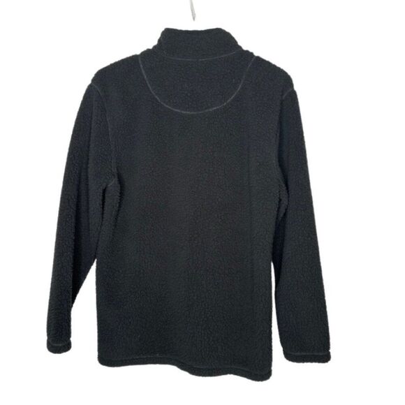 True Grit 1/2 Zip Sueded Soft Sherpa‎ Midnight Jacket in Size Medium - Picture 6 of 7